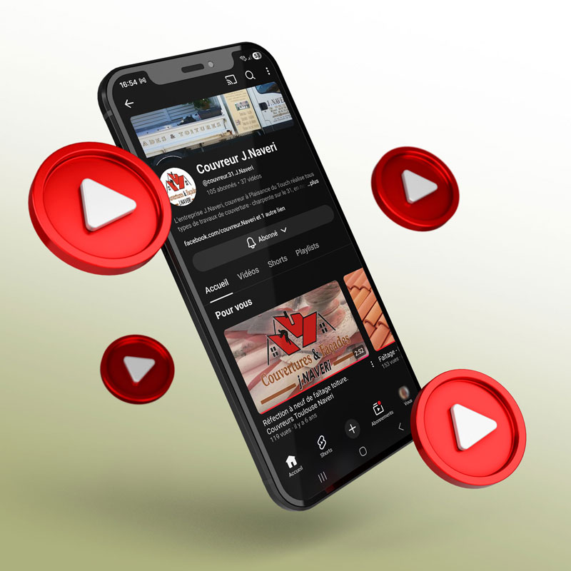 gestion youtube toulouse Celicomm