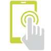 bouton tactile responsive design site internet toulouse celicomm
