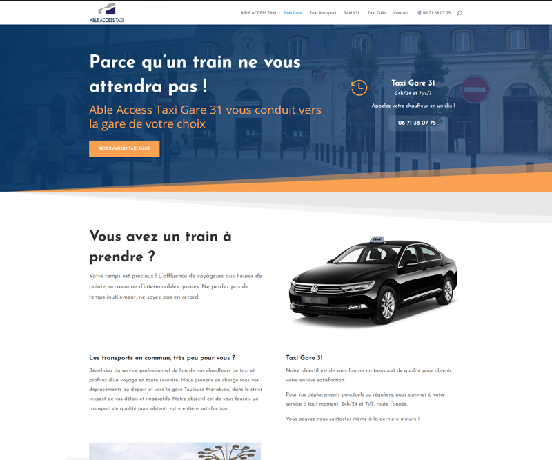 taxi gare toulouse 31 creation site taxi toulouse able access taxi 31